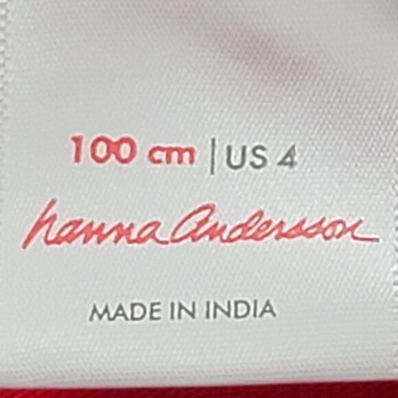 Hannah Anderson Red Hooded Shirt Size 4 - Picture 3 of 9